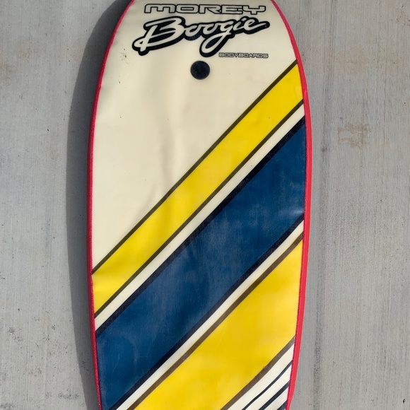 Morey Bodyboards Other - COPY - Vintage 1990s Morey Boogie Bodyboard 42" Boogieboard Vapor Retro Print R…
